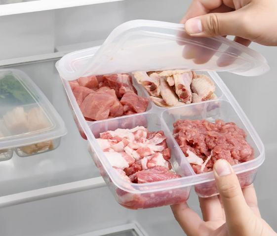 Refrigerator compartment storage box