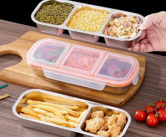 304 stainless steel food storage container