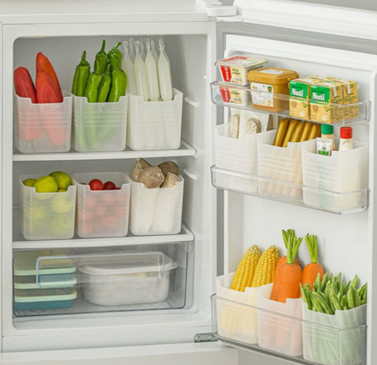 Refrigerator side door storage box