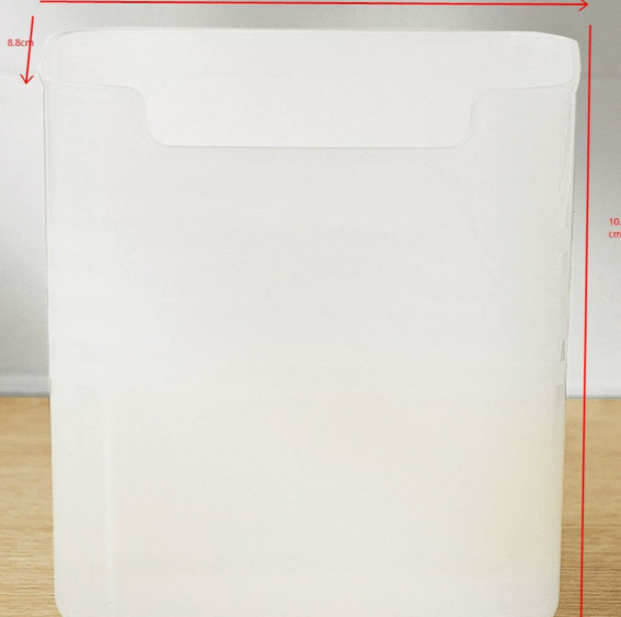 Refrigerator side door storage box
